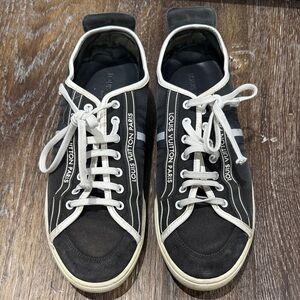 Louis Vuitton Black and White Men's Sneakers